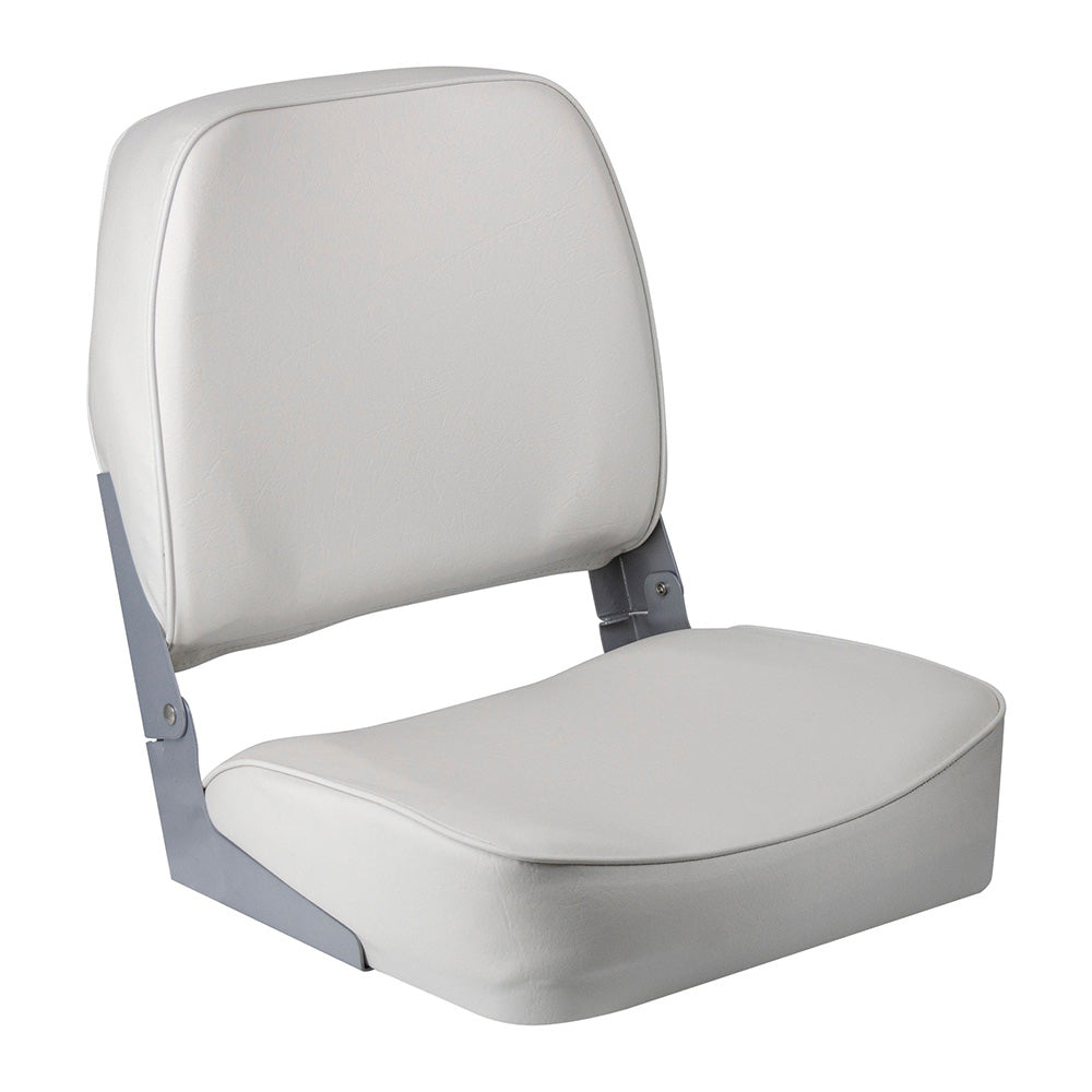 WISE SUPER VALUE LOW-BACK FISHING SEAT - WHITE