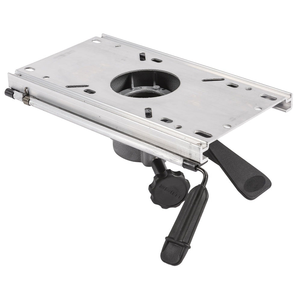 WISE FORE & AFT SEAT SLIDE PEDESTAL MOUNT - FITS 2-7/8" POST