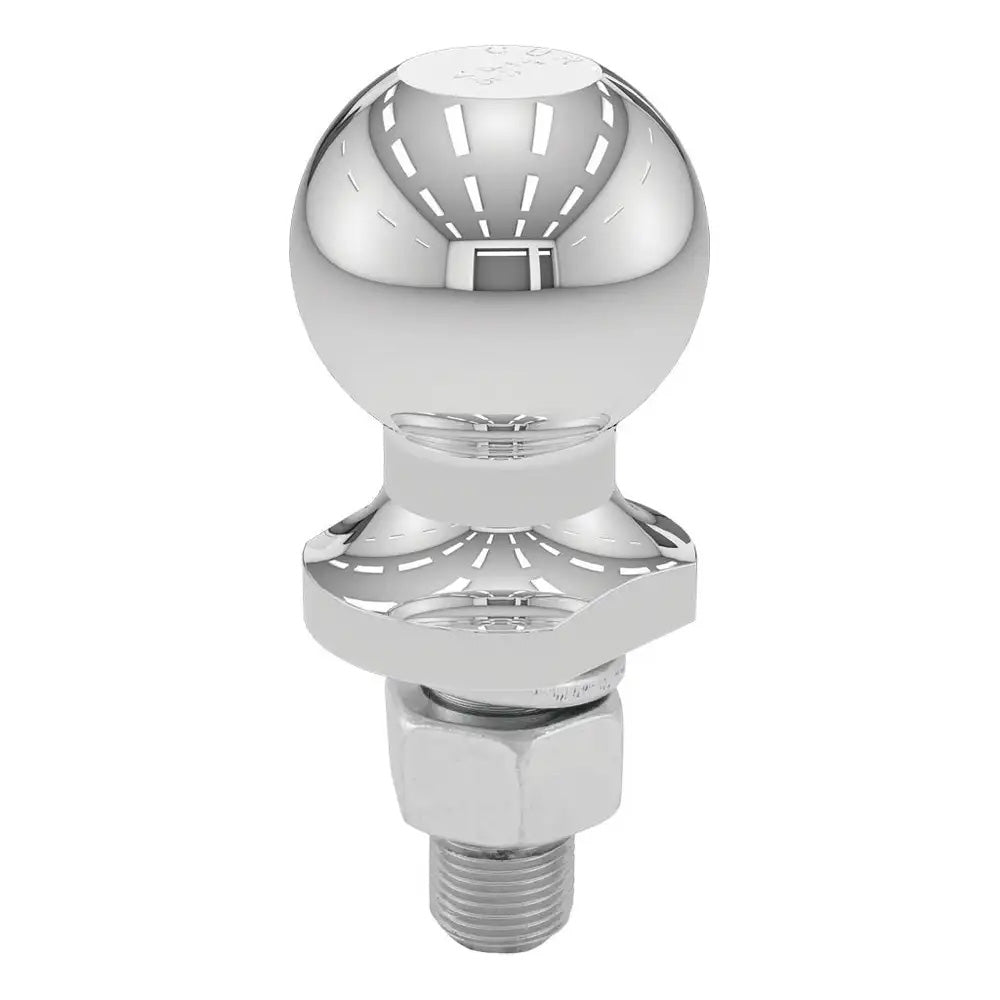 CURT 2" TRAILER BALL - 3/4" X 1-3/4" SHANK - 3,500 LB. CAPACITY - CHROME