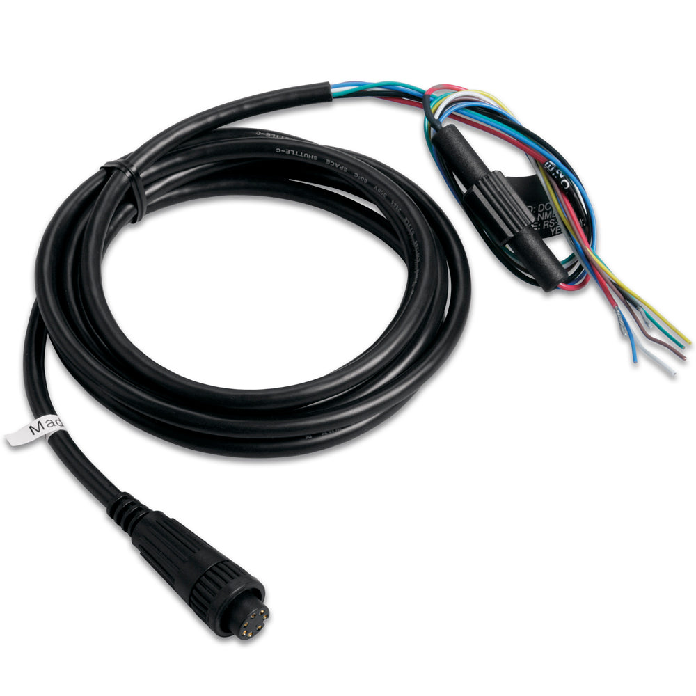 GARMIN POWER/DATA CABLE - BARE WIRES F/FISHFINDER 320C, GPS SERIES & GPSMAP® SERIES