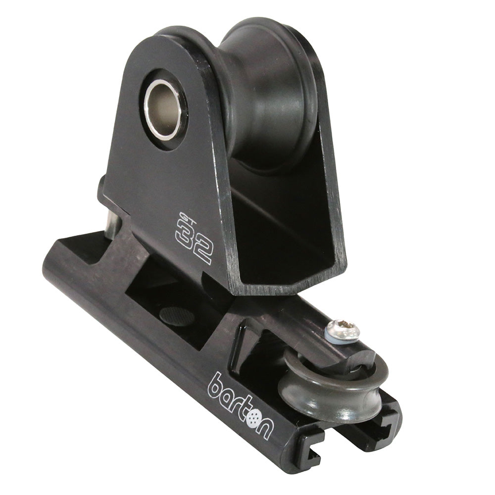 BARTON 32MM TOWABLE GENOA CAR 2:1 PURCHASE - BLACK