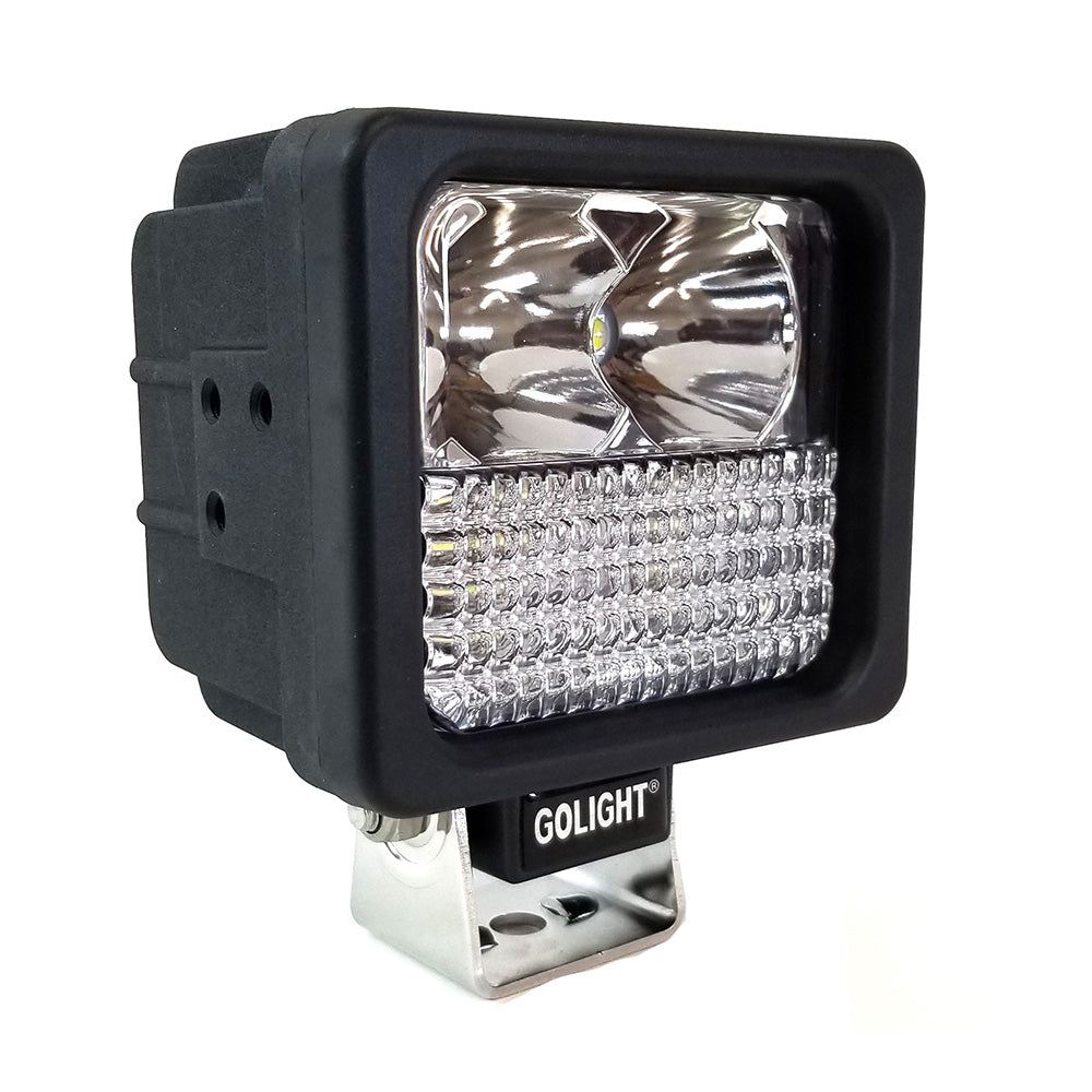 GOLIGHT GXL LED HYBRID WORK SERIES LIGHT FIXED MOUNT W/NO REMOTE - 12V - BLACK