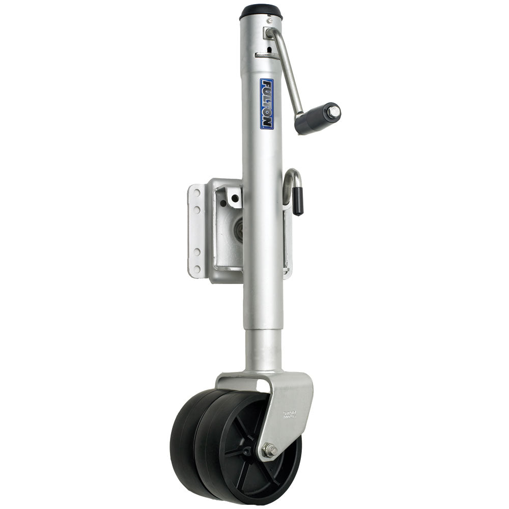 FULTON DUAL WHEEL 1,500 LBS. BOLT-THRU SWIVEL JACK