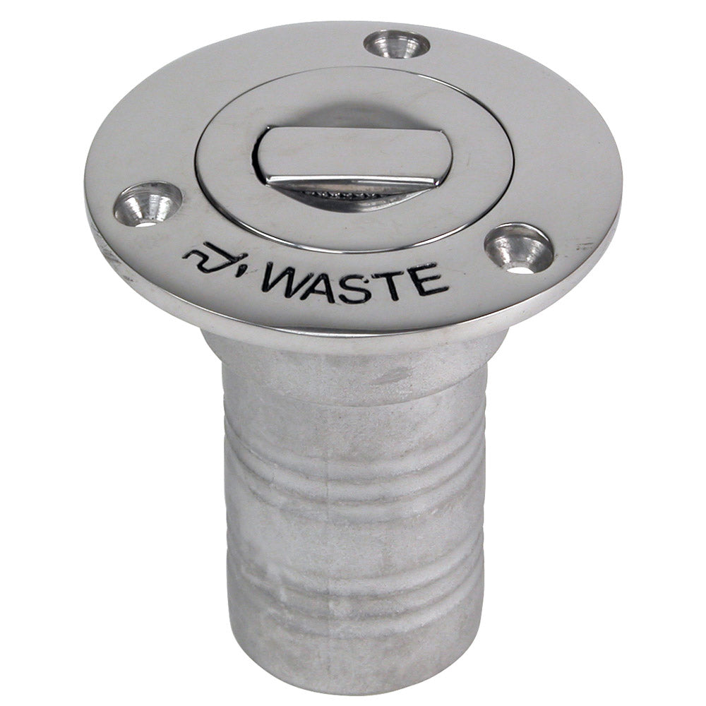 WHITECAP BLUEWATER PUSH UP DECK FILL - 1-1/2" HOSE - WASTE