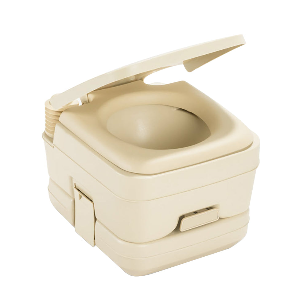 DOMETIC 964 MSD PORTABLE TOILET W/MOUNTING BRACKETS - 2.5 GALLON - PARCHMENT