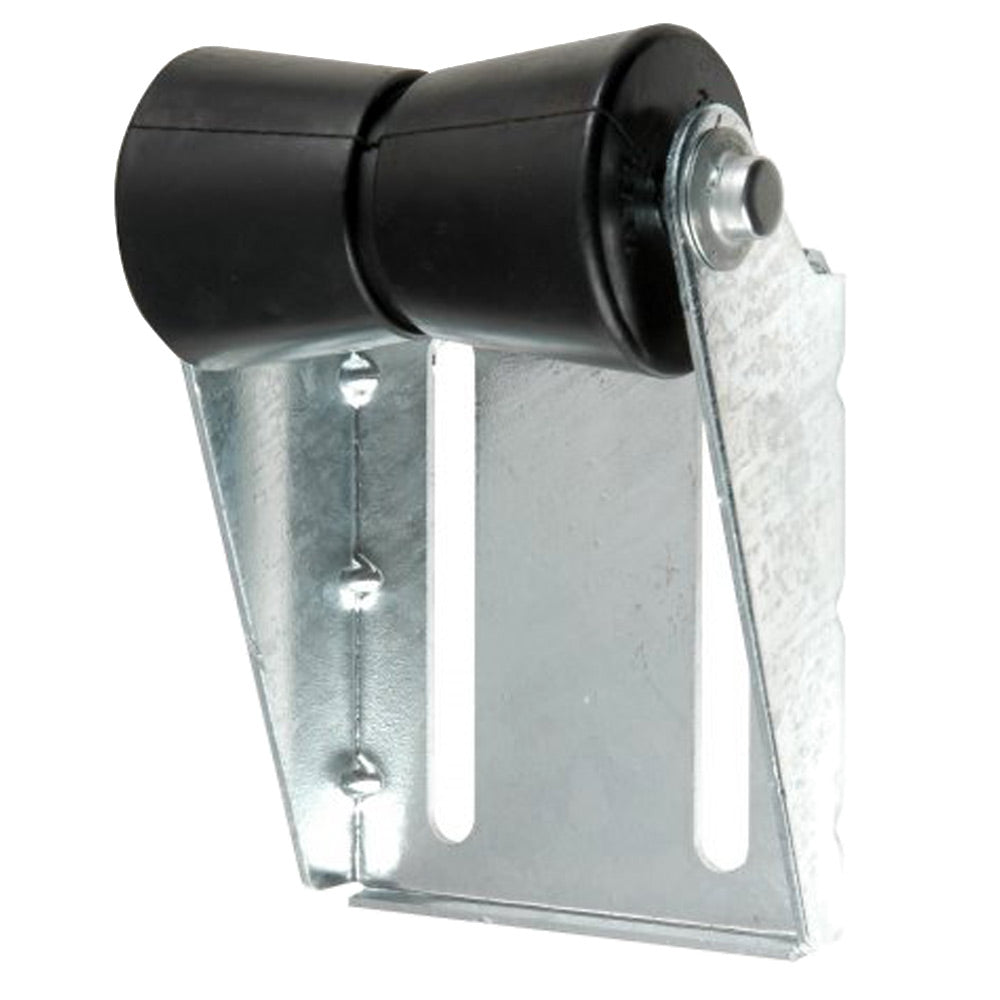 C.E. SMITH PANEL BRACKET ASSEMBLY 5" SPOOL ROLLER - BLACK