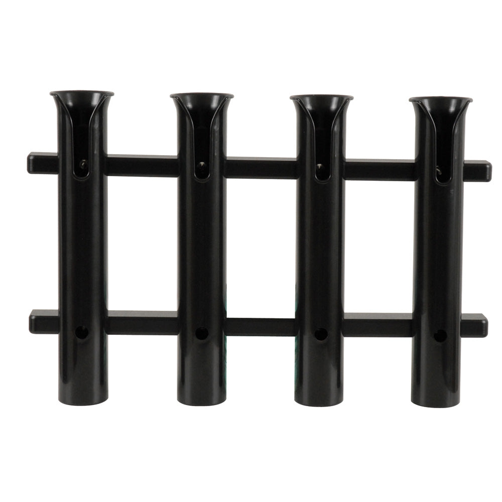 TACO 4-ROD POLY ROD RACK - BLACK