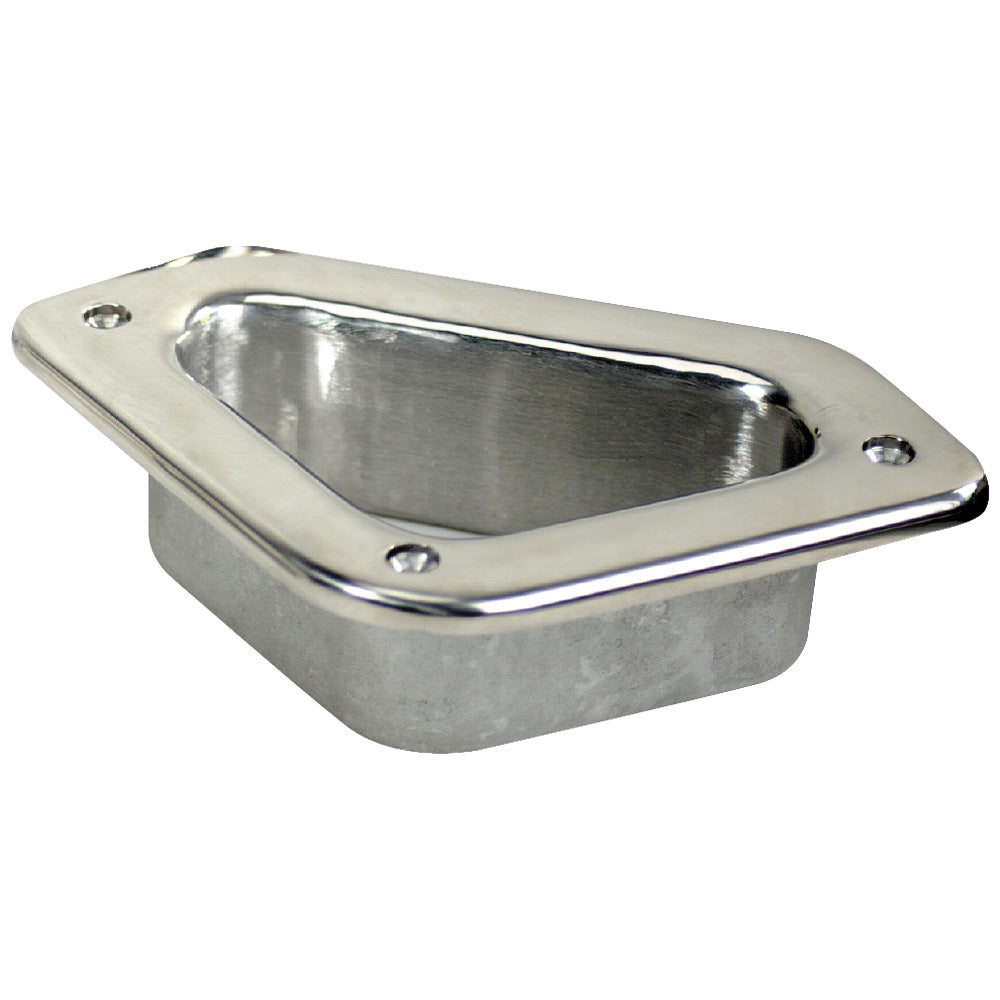 WHITECAP HAWSE PIPE - 316 STAINLESS STEEL - 4-3/4" X 2-3/4"