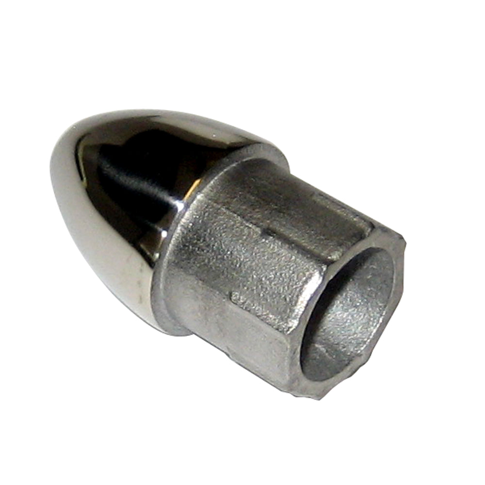 WHITECAP BULLET END - 316 STAINLESS STEEL - 7/8" TUBE O.D.