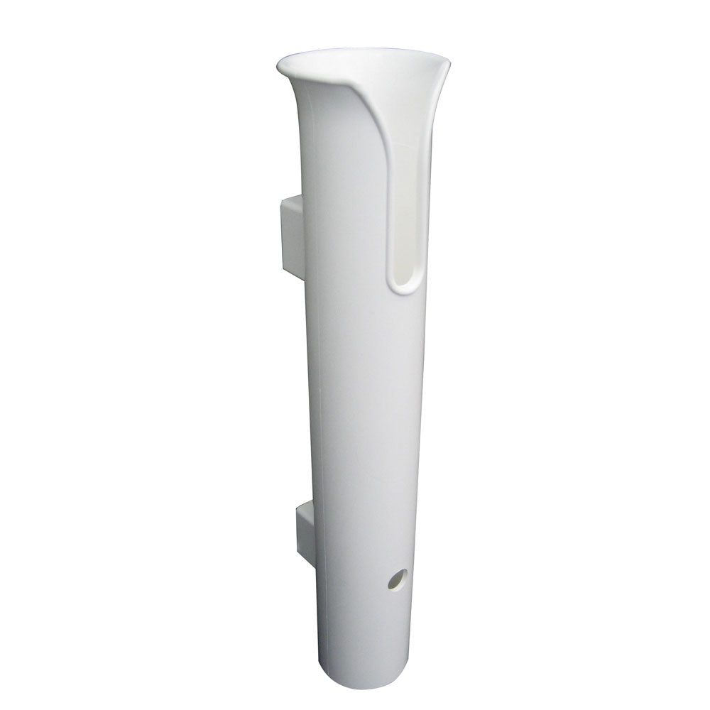 TACO POLY STAND-OFF ROD HOLDER W/STAINLESS STEEL HARDWARE - WHITE