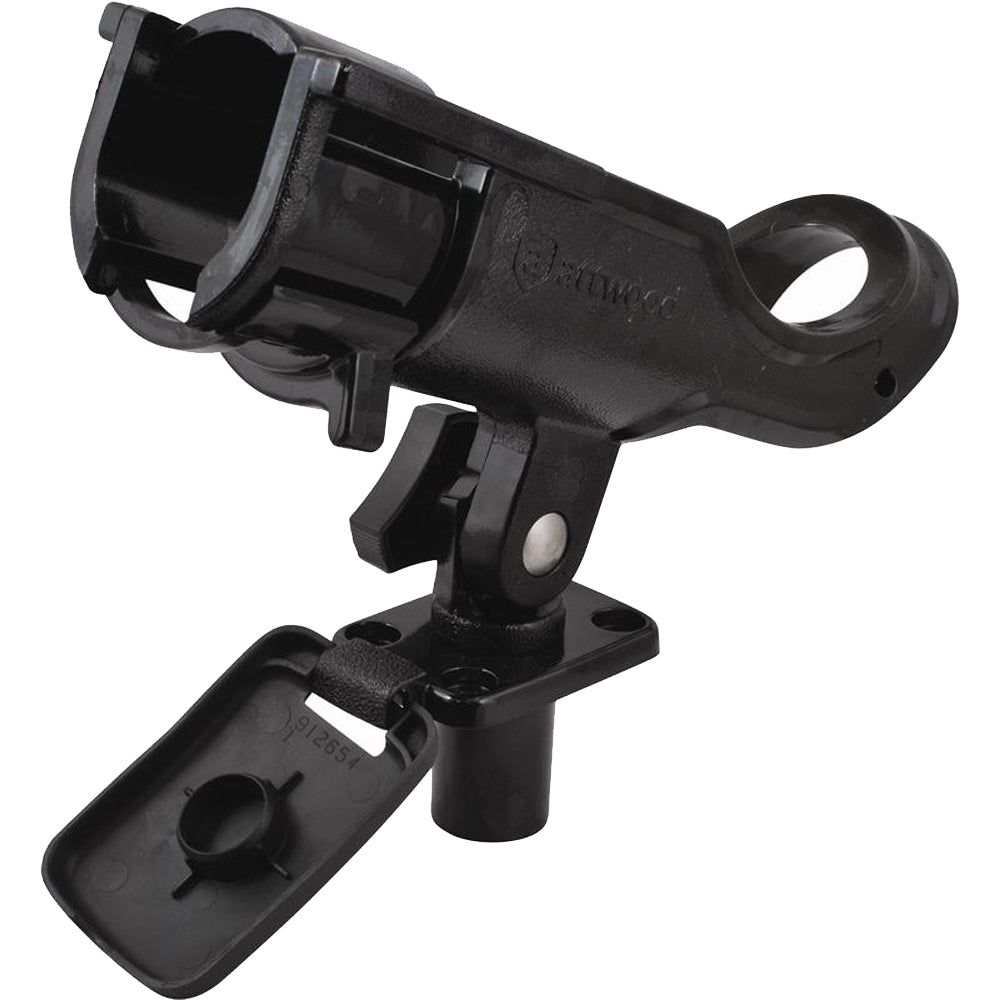 ATTWOOD HEAVY DUTY ADJUSTABLE ROD HOLDER W/FLUSH MOUNT