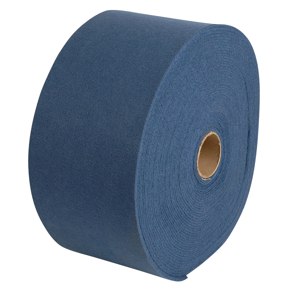 C.E. SMITH CARPET ROLL - BLUE - 11"W X 12'L