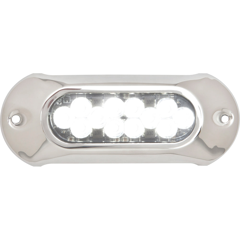 ATTWOOD LIGHT ARMOR UNDERWATER LED LIGHT - 12 LEDS - WHITE