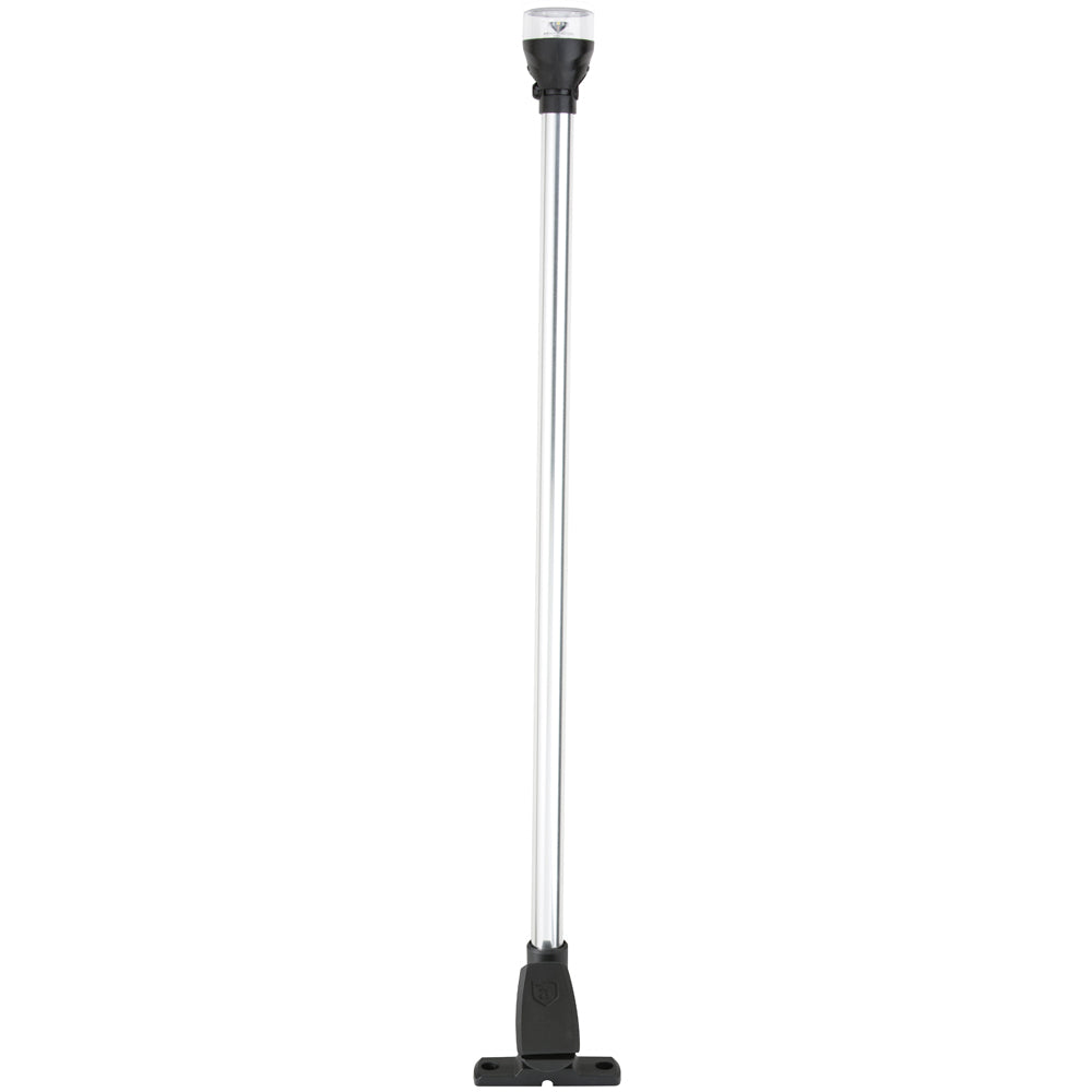 ATTWOOD LIGHTARMOR FOLD DOWN 12" ALL AROUND LIGHT 2NM W/CAM-LOCK BASE