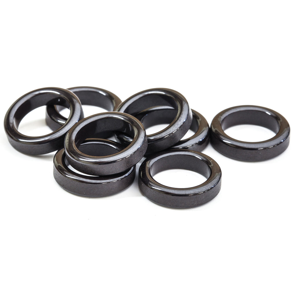 TIGRESS 5/16" CERAMIC KITE RINGS - QTY 8