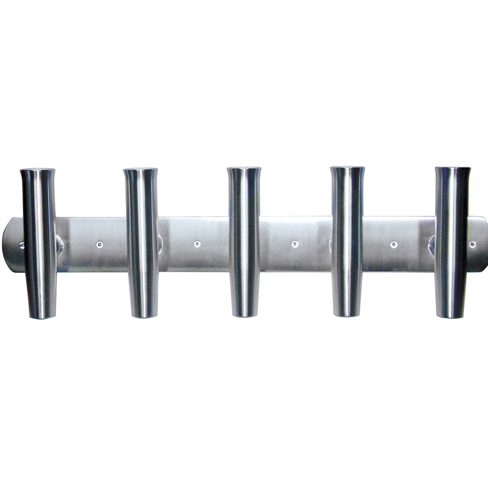 TIGRESS 5 ROD ALUMINUM TRANSOM MOUNT ROD HOLDER - 35"