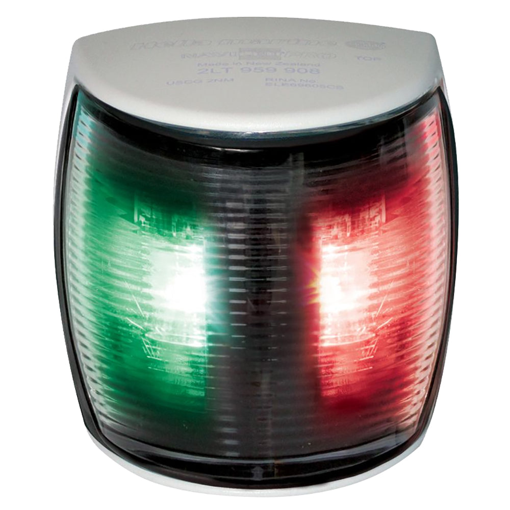 HELLA MARINE BSH NAVILED PRO BI-COLOR NAVIGATION LAMP - 2NM - WHITE HOUSING