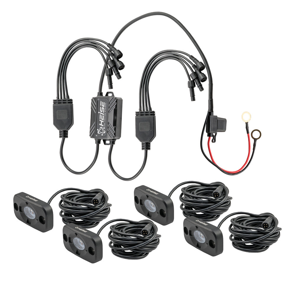 HEISE RGB ACCENT LIGHTING KIT - 4 PACK