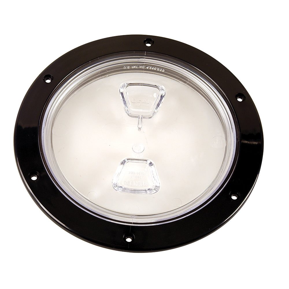 BECKSON 6" HIGH-TORQUE ACCESS PLATE - CLEAR