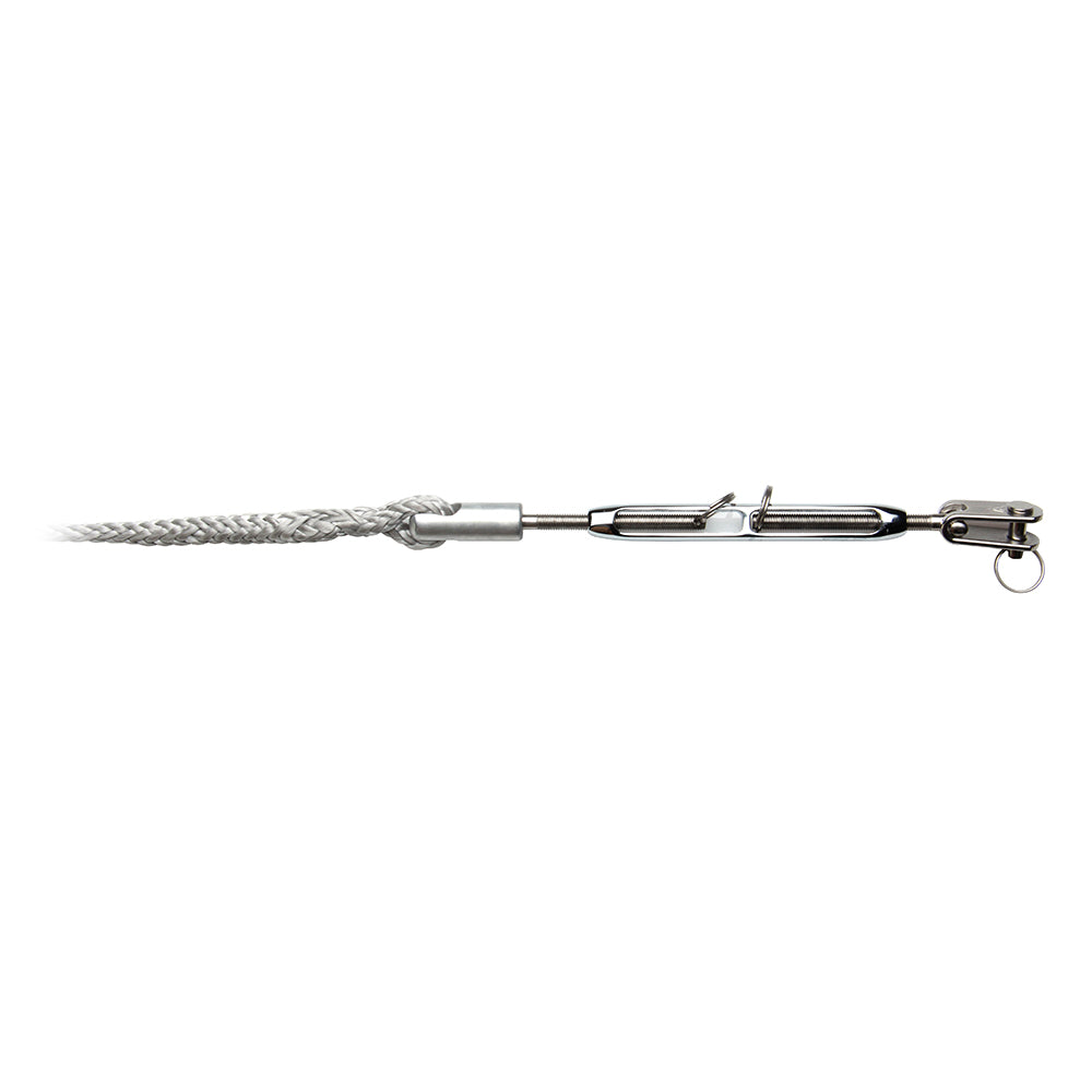 C. SHERMAN JOHNSON OPEN BODY TURNBUCKLE W/SPLICE EYE