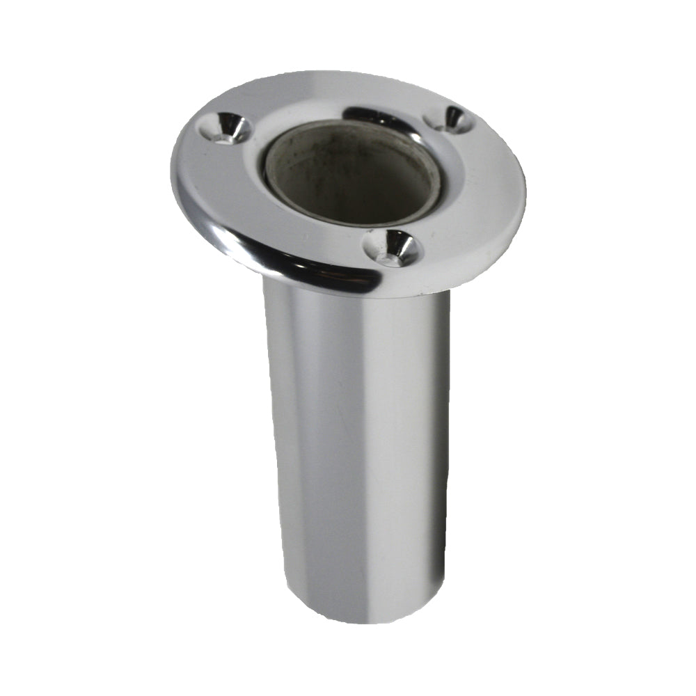 TACO FLUSH MOUNT ROD HOLDER 10° - DELUXE ANODIZED FINISH