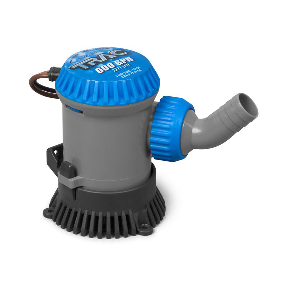 TRAC OUTDOORS BILGE PUMP - 600 GPH - NON-AUTOMATIC