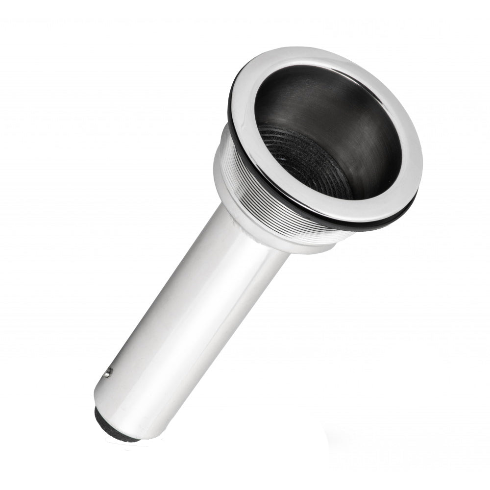 WHITECAP ROD/CUP HOLDER - 304 STAINLESS STEEL - 0°