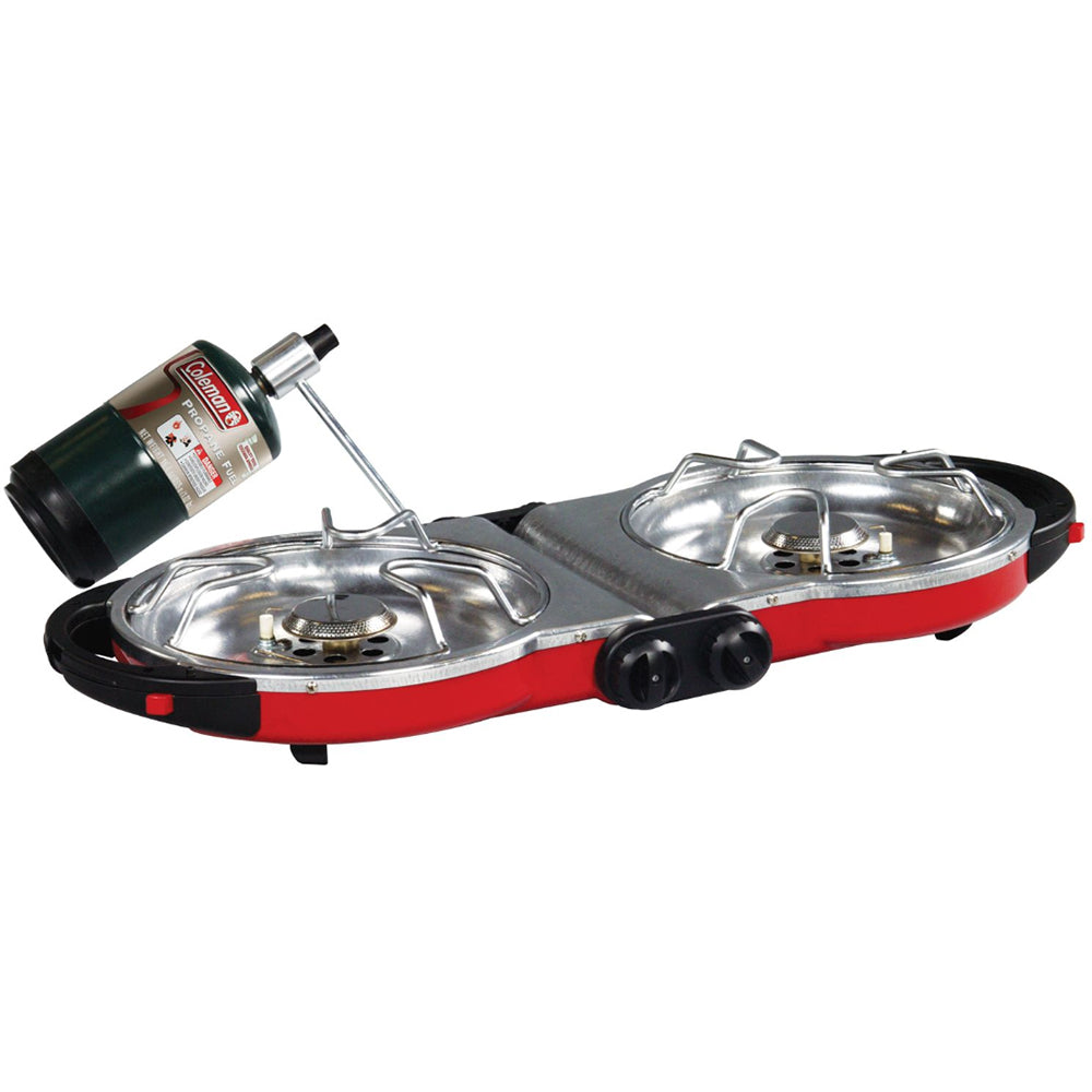 COLEMANPERFECTFLOW™ INSTASTART™ FOLD N GO™ STOVE - 2-BURNER