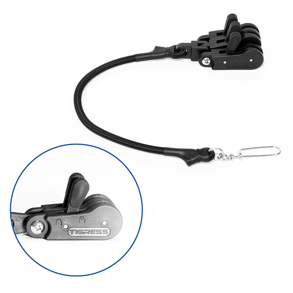 TIGRESS TRIPLE HALYARD LOCK - 12"