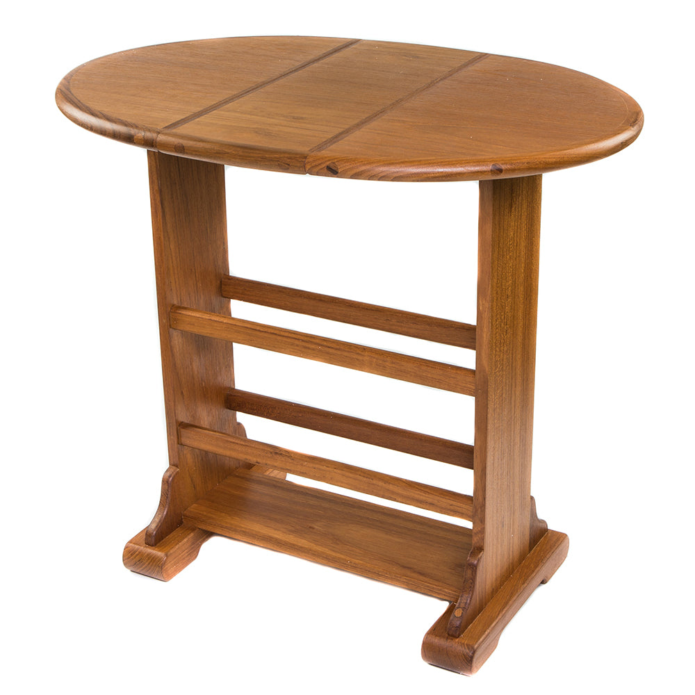 WHITECAP SMALL DROP LEAF TABLE - TEAK
