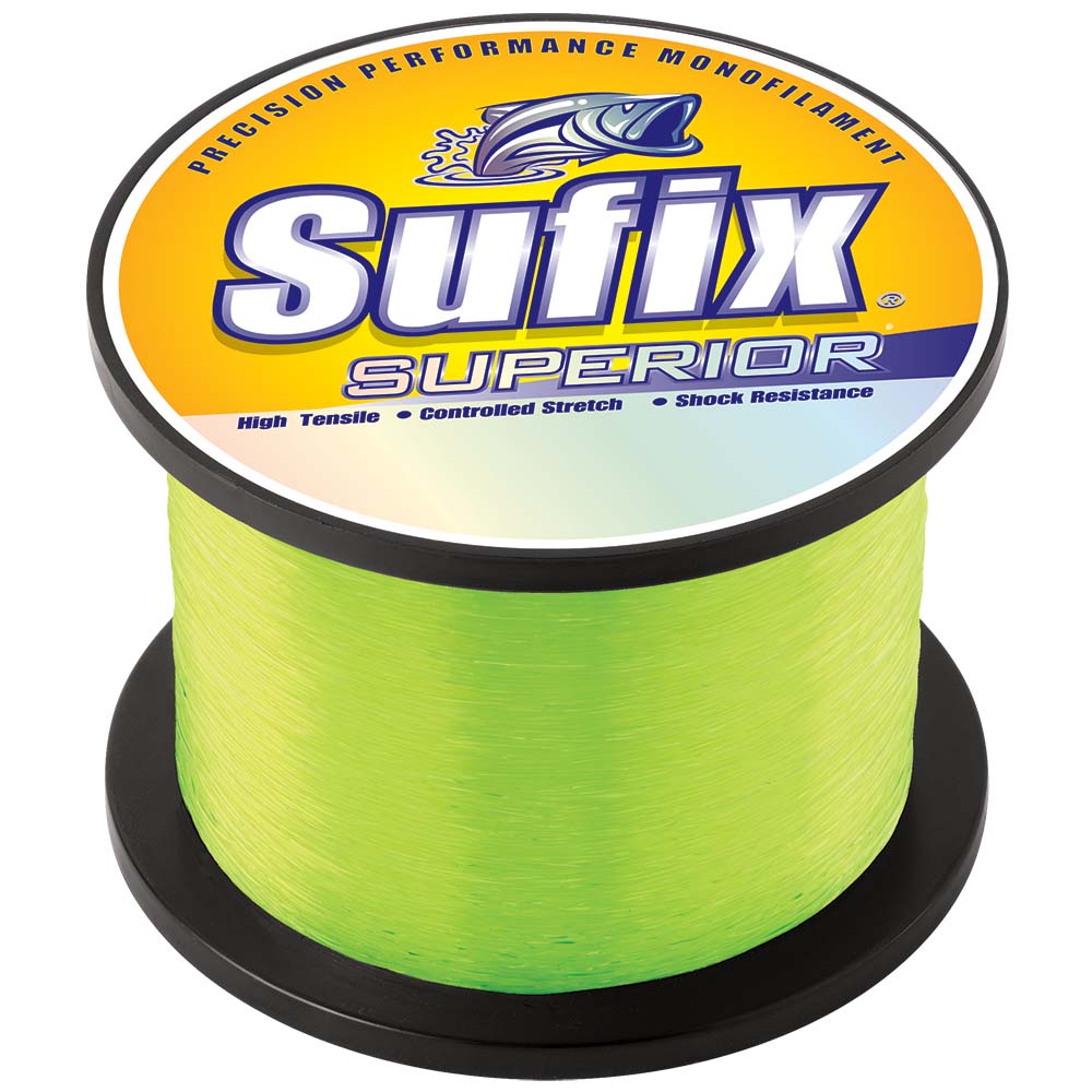 SUPERIOR HI-VIS YELLOW MONOFILAMENT - 80LB - 655 YDS