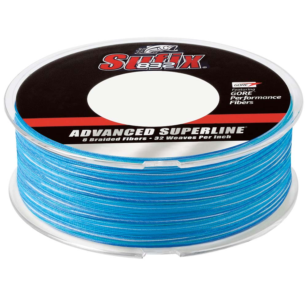 SUFIX 832® ADVANCED SUPERLINE® BRAID - 6LB - COASTAL CAMO - 600 YDS