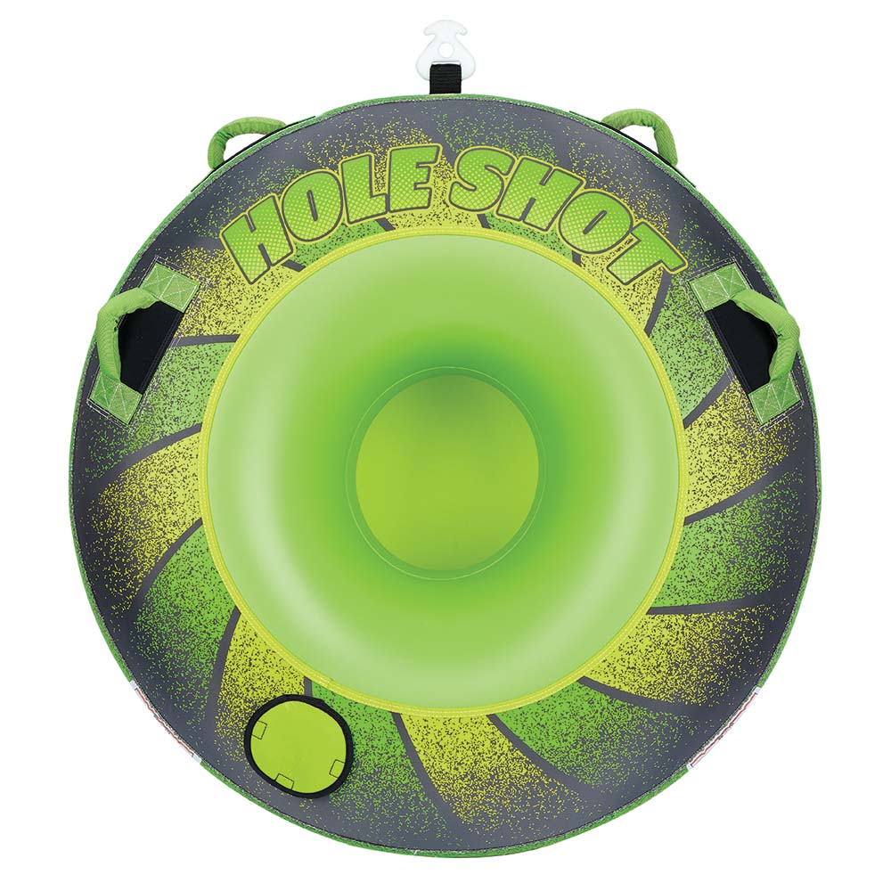 FULL THROTTLE HOLE SHOT TOWABLE TUBE - 1 RIDER - GREEN