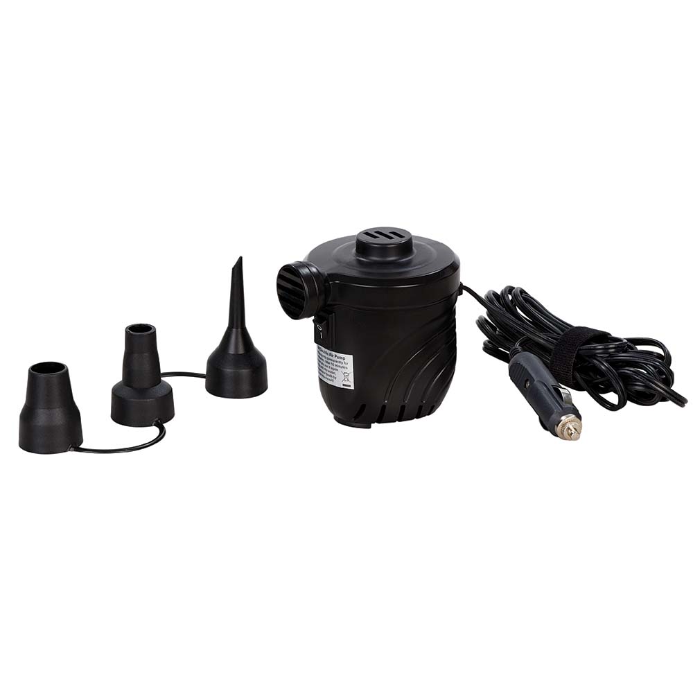 FULL THROTTLE 12V POWER AIR PUMP - BLACK