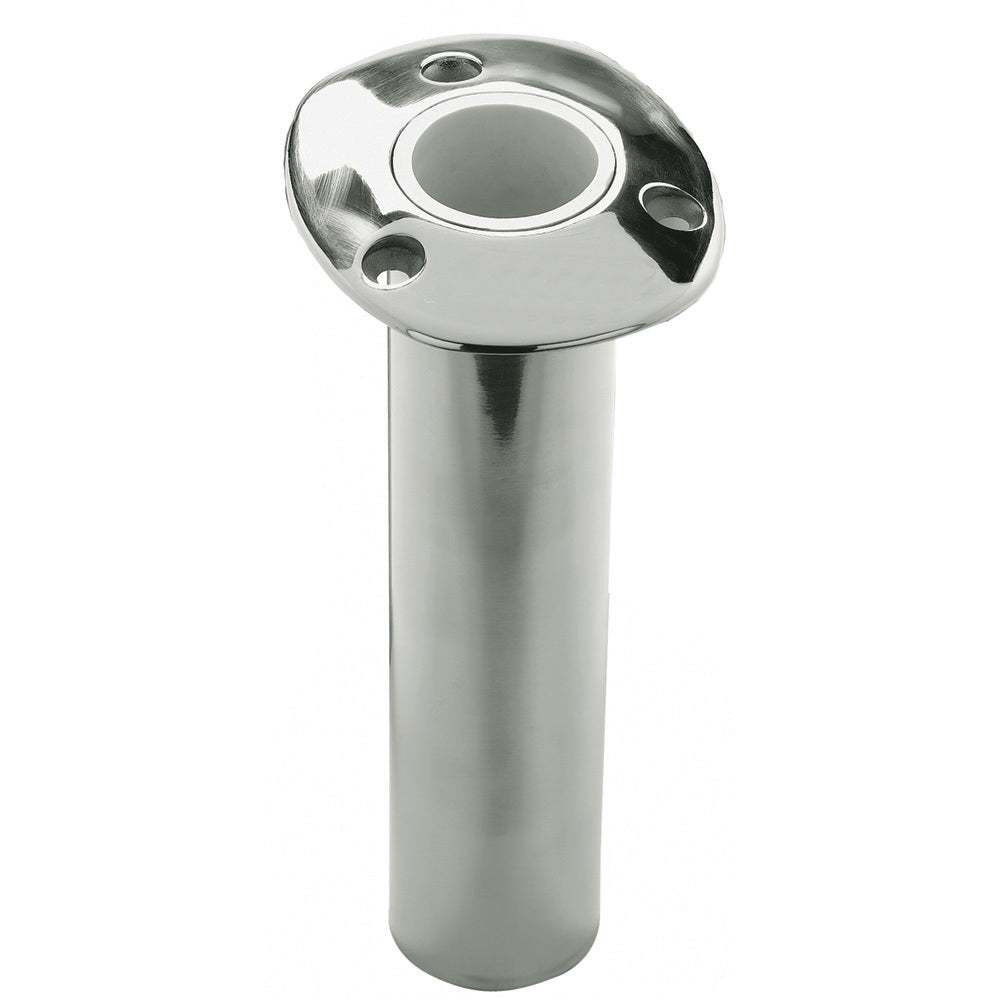 C.E. SMITH 536800S - FLUSH MOUNT ROD HOLDER - 0 DEGREE - SWIVEL - 10.5" DEEP