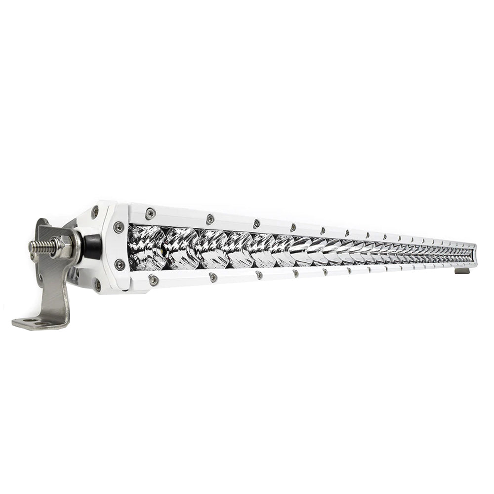 BLACK OAK PRO SERIES 3.0 SINGLE ROW 30" LED LIGHT BAR - COMBO OPTICS - WHITE HOUSING