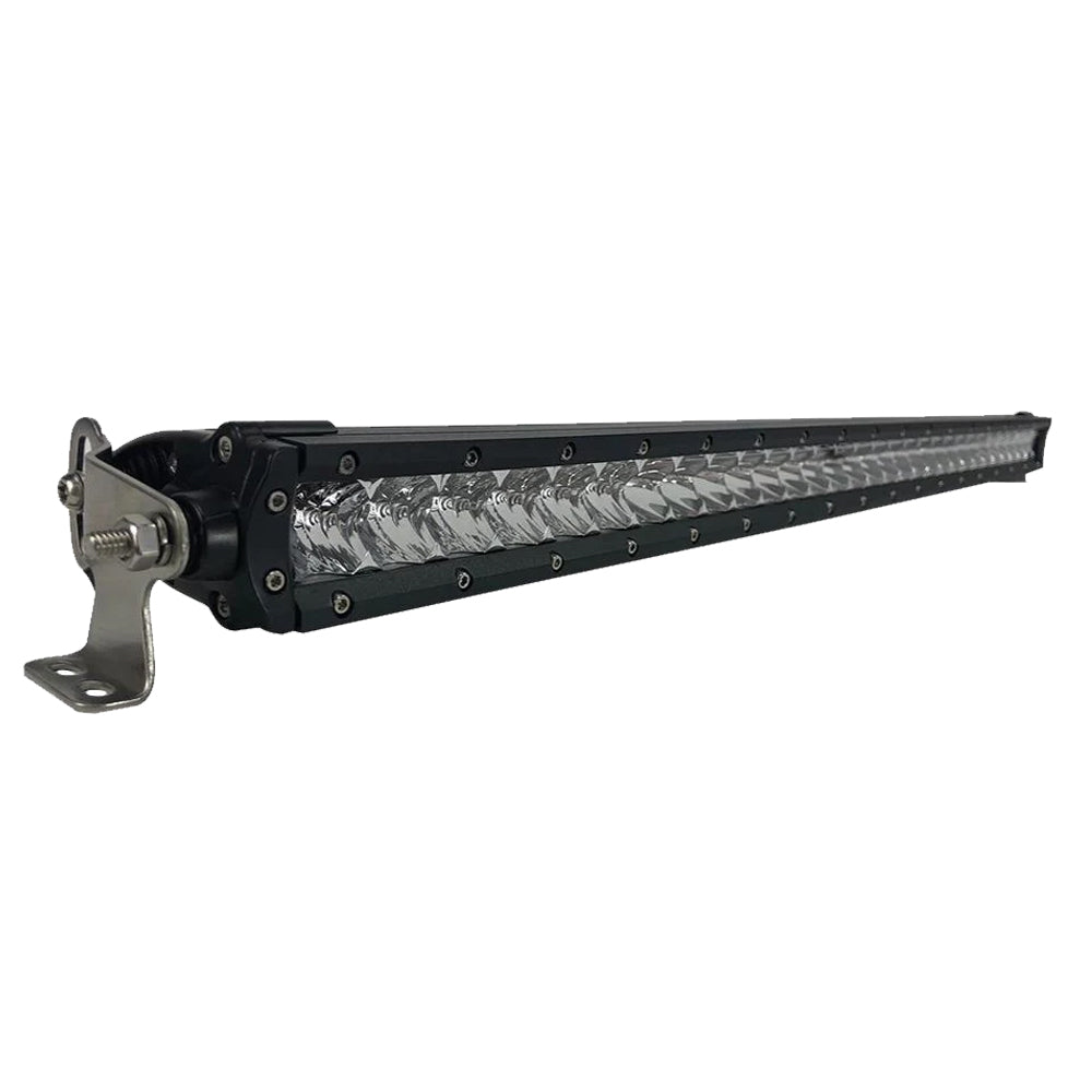 BLACK OAK 30" SINGLE ROW LED LIGHT BAR - COMBO OPTICS - BLACK HOUSING - PRO SERIES 3.0