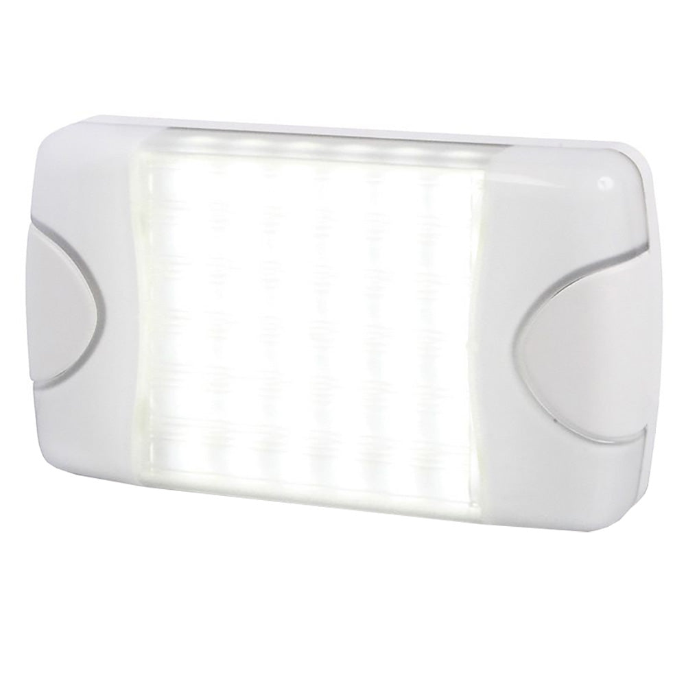 HELLA MARINE DURALED 36 INTERIOR/EXTERIOR LAMP - WHITE/WHITE CLAMSHELL