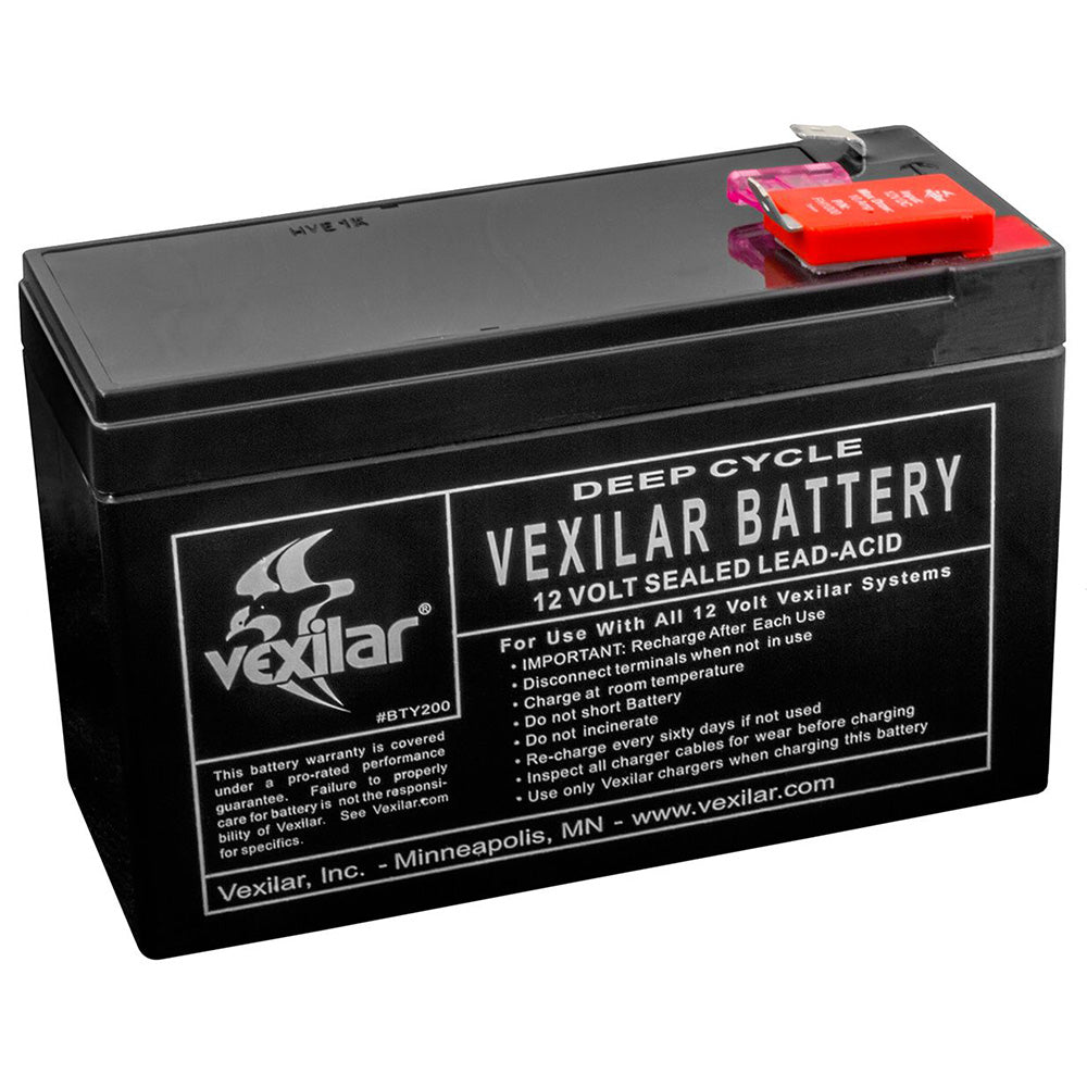 VEXILAR 12V/9 AMP LEAD-ACID BATTERY