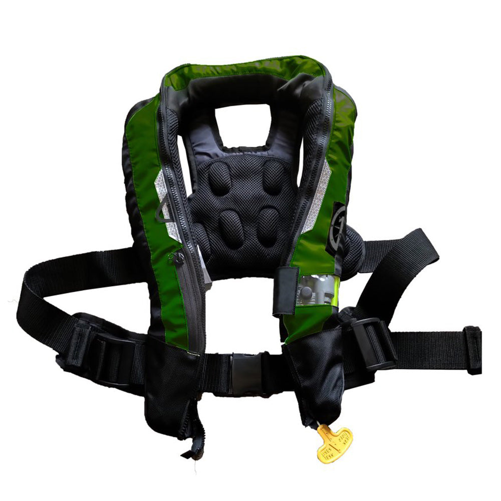 FIRST WATCH FW-40PRO ERGO AUTO INFLATABLE PFD - GREEN