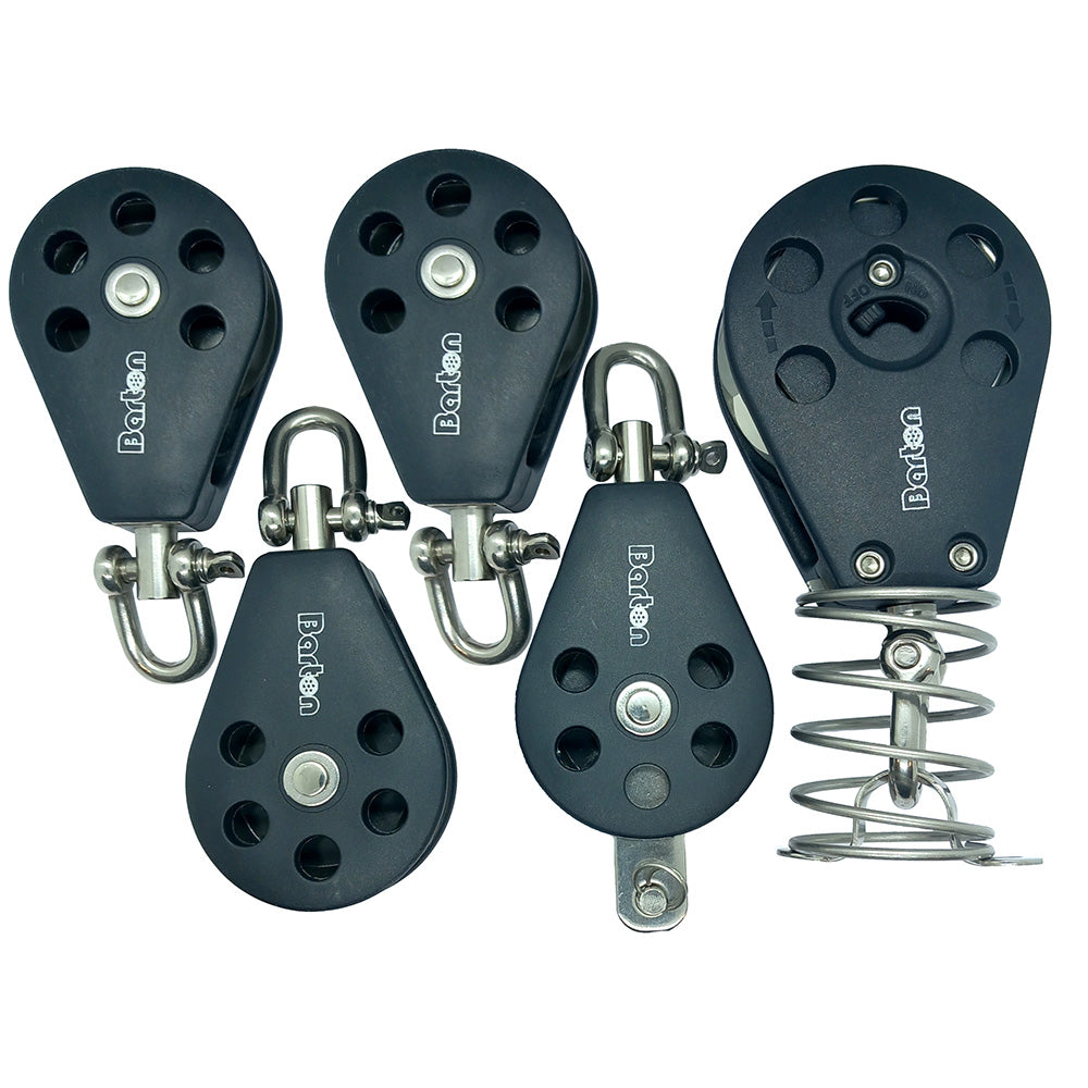 BARTON MARINE BARTON MANTA/ODYSSEY 2 LAND SAILING MAINSHEET BLOCK KIT - 3:1
