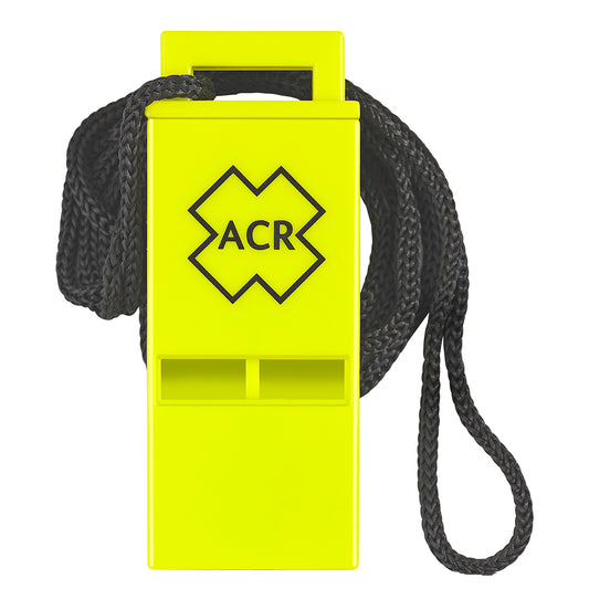 ACR SURVIVAL RES-Q&TRADE; WHISTLE W/LANYARD
