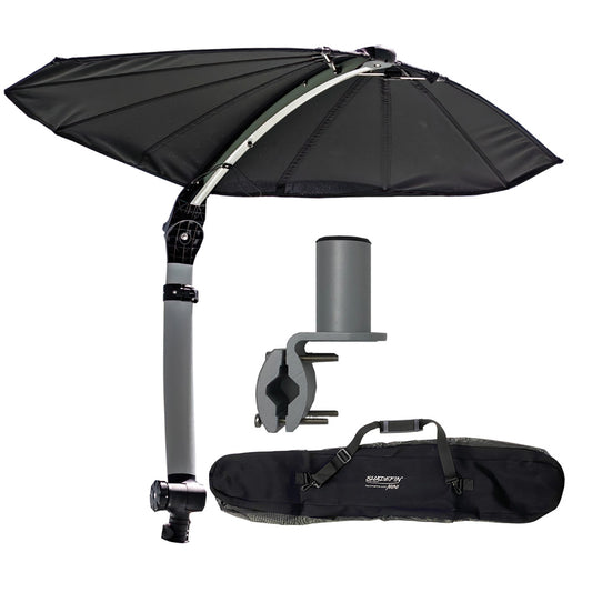 TACO SHADEFIN MINI W/BLACK FABRIC - BAG &AMP; SQUARE RAIL MOUNT KIT
