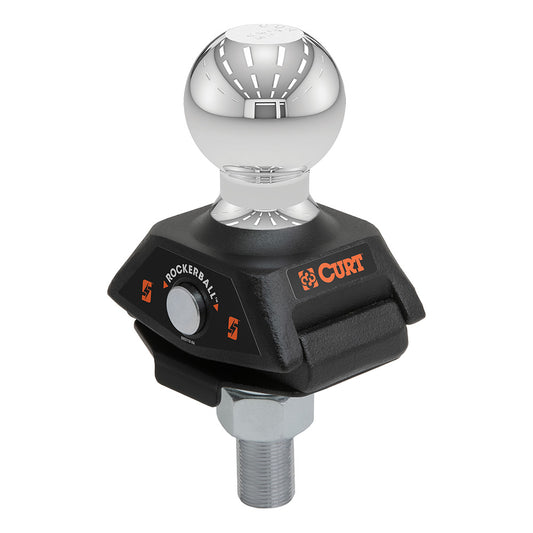 CURT 2" ROCKERBALL CUSHION HITCH TRAILER BALL - 3500 LBS