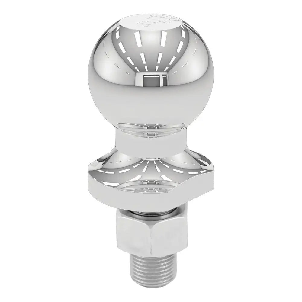 CURT 1-7/8" TRAILER BALL - 3/4" X 1-5/8" SHANK - 2,000 LB. CAPACITY - CHROME