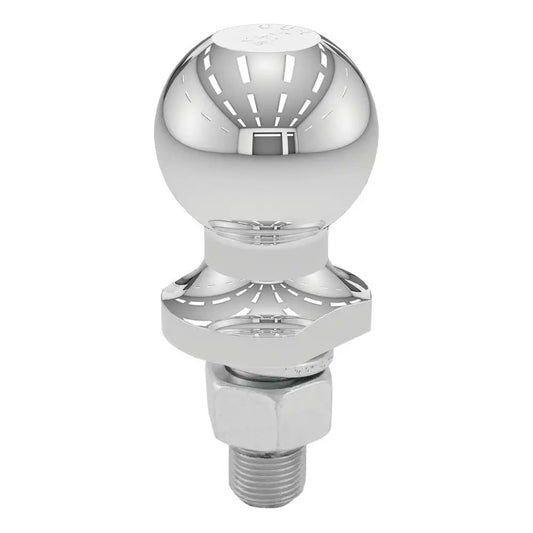 CURT 2" TRAILER BALL - 3/4" X 1-3/4" SHANK - 3,500 LB. CAPACITY - CHROME