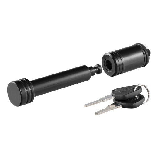CURT 5/8" HITCH LOCK - 2" RECEIVER - BARBELL - BLACK