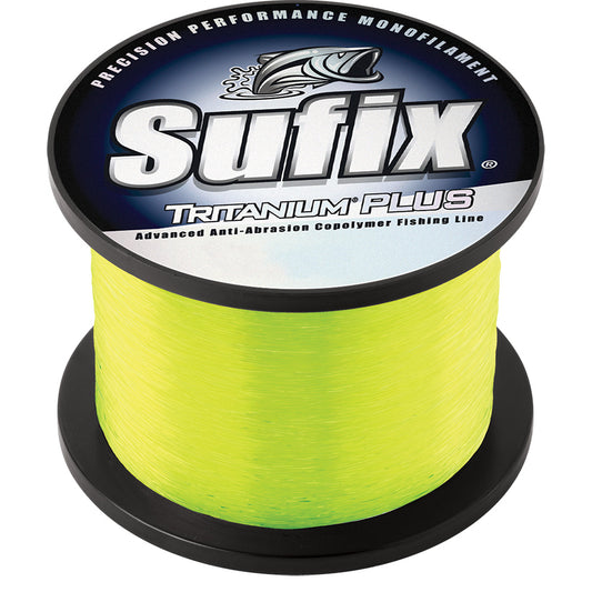 SUFIX TRITANUM PLUS&TRADE; - 50LB - CHARTREUSE - 1270 YDS