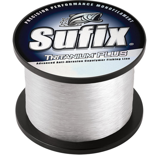 SUFIX TRITANUM PLUS&TRADE; - 80LB - CLEAR - 3655 YDS