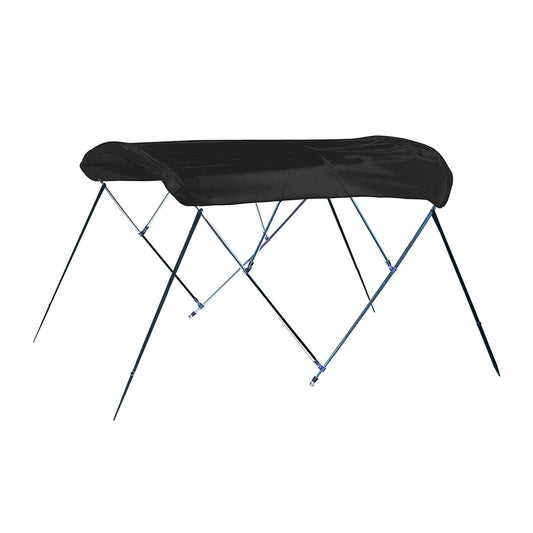 CARVER 3 BOW 4681U BIMINI TOP W/BOOT - BLACK ACRYLIC